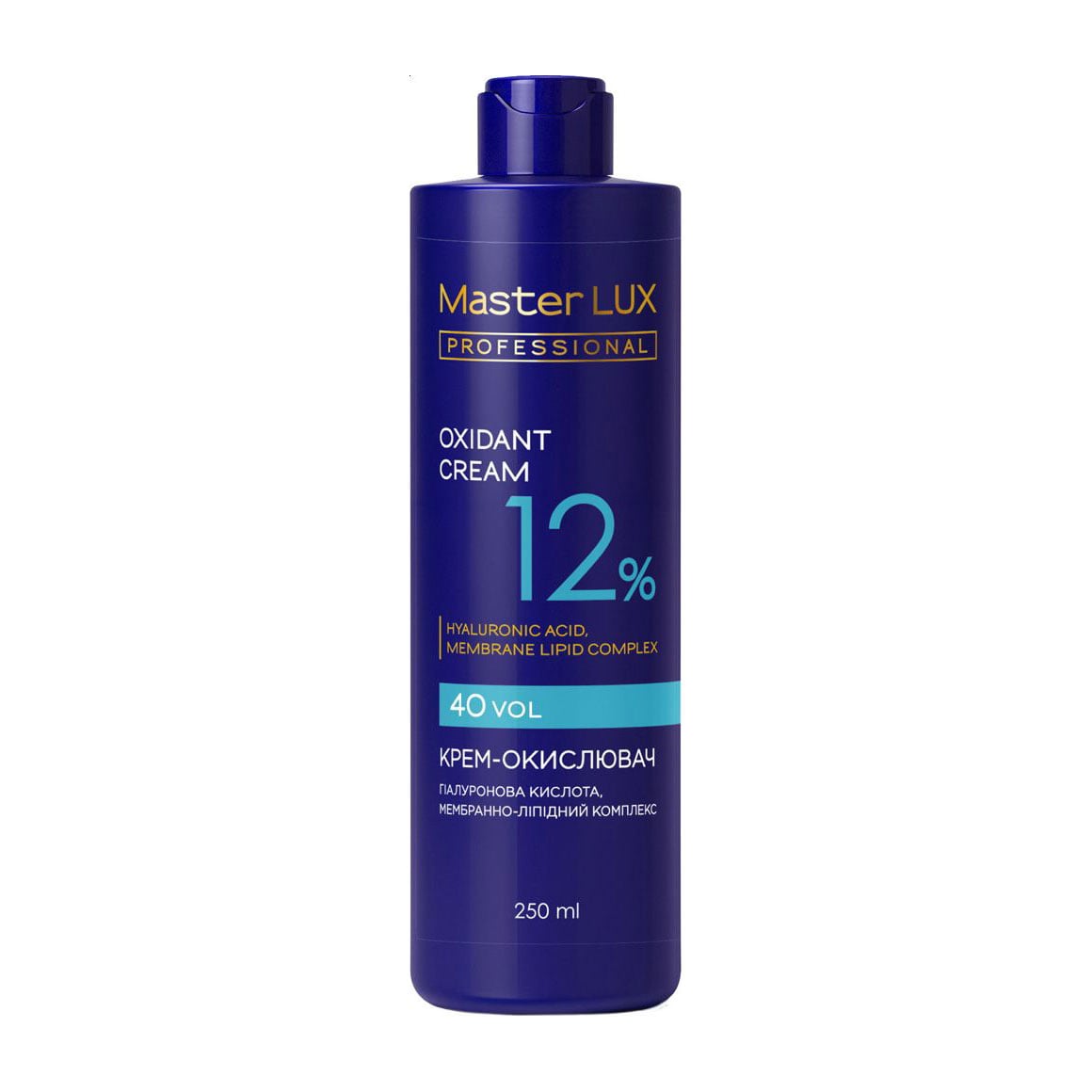 Крем-окислювач для фарби Master LUX Professional Oxidant Cream 12%, 40 Vol, 250 мл