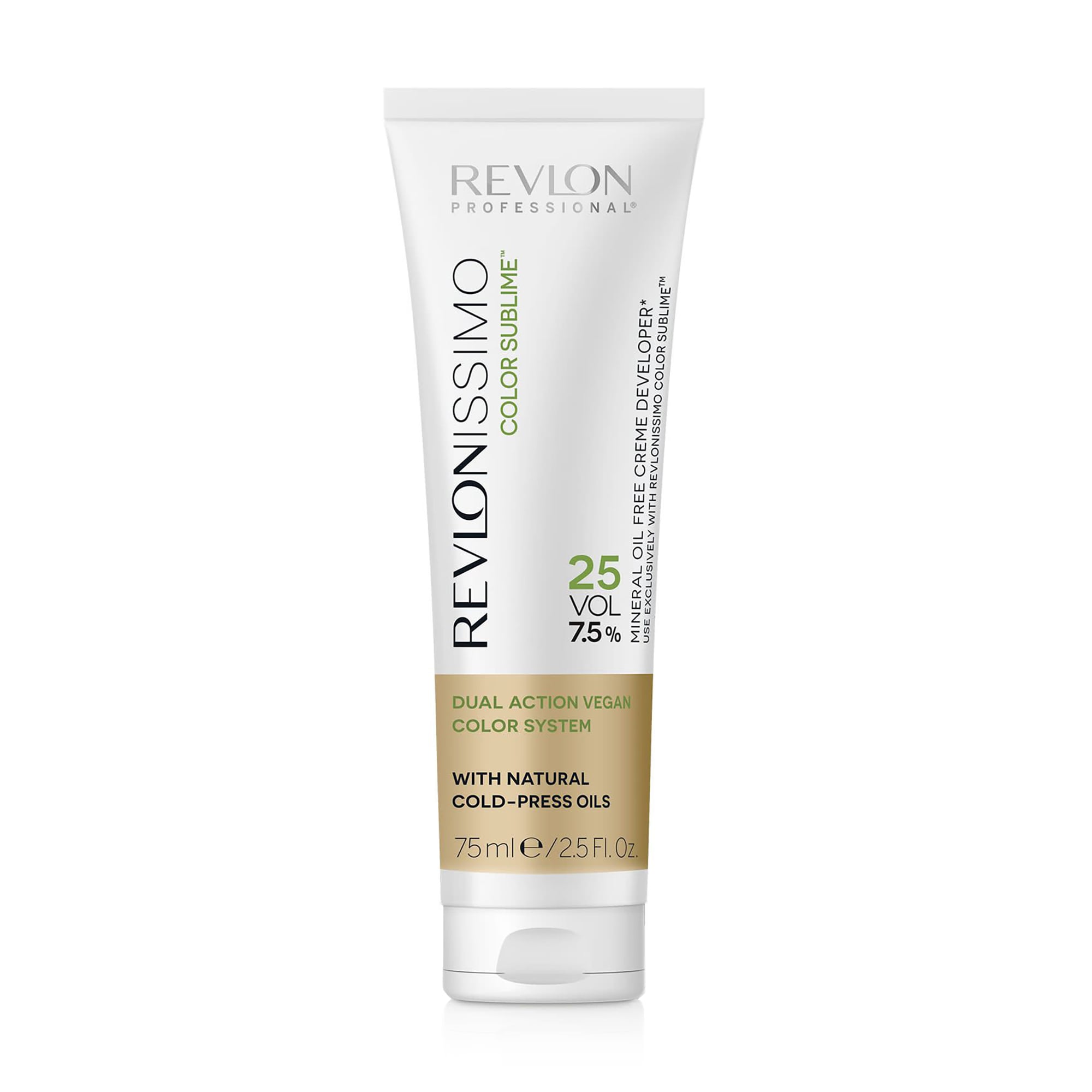 Кремовий окислювач для фарби Revlon Professional Revlonissimo Color Sublime Vegan Creme Developer 7.5% (25 Vol), 75 мл
